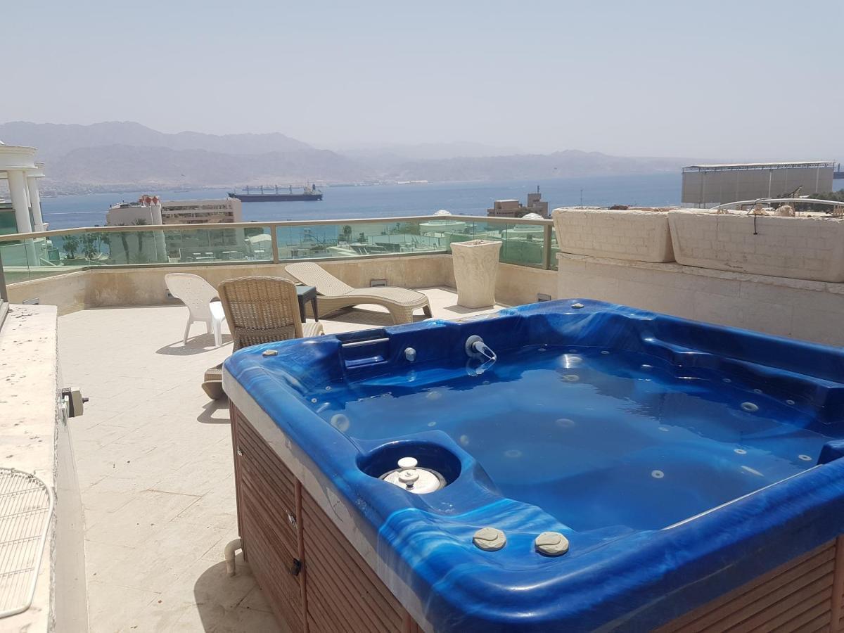 La-Palmore Luxury Apart-Residense Resort With Pool First Line Sea Side Eilat Exterior photo