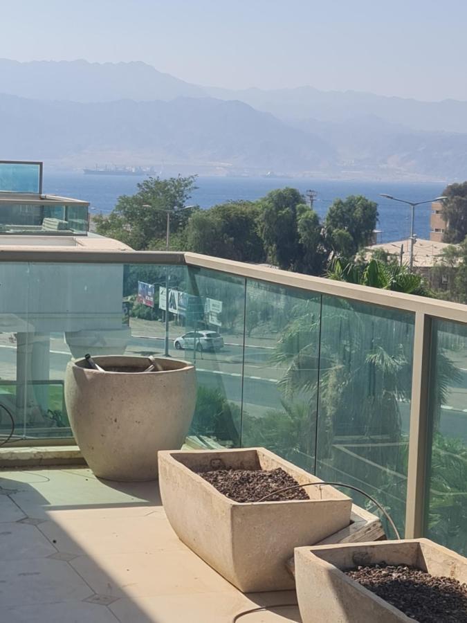 La-Palmore Luxury Apart-Residense Resort With Pool First Line Sea Side Eilat Exterior photo
