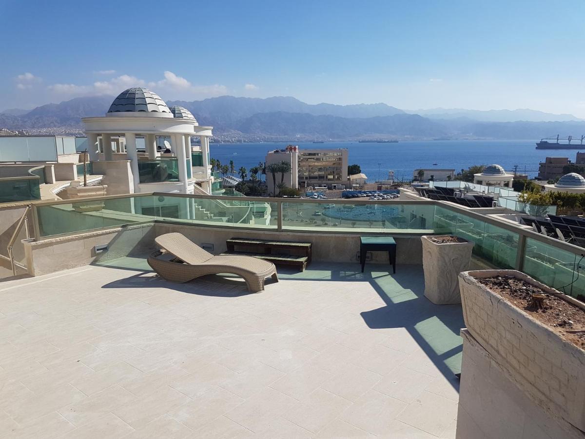 La-Palmore Luxury Apart-Residense Resort With Pool First Line Sea Side Eilat Exterior photo