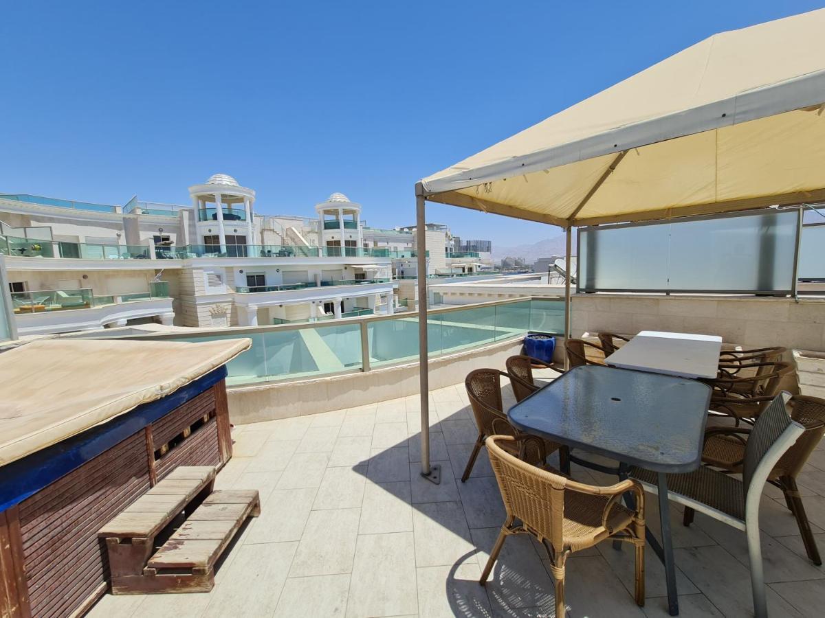 La-Palmore Luxury Apart-Residense Resort With Pool First Line Sea Side Eilat Exterior photo